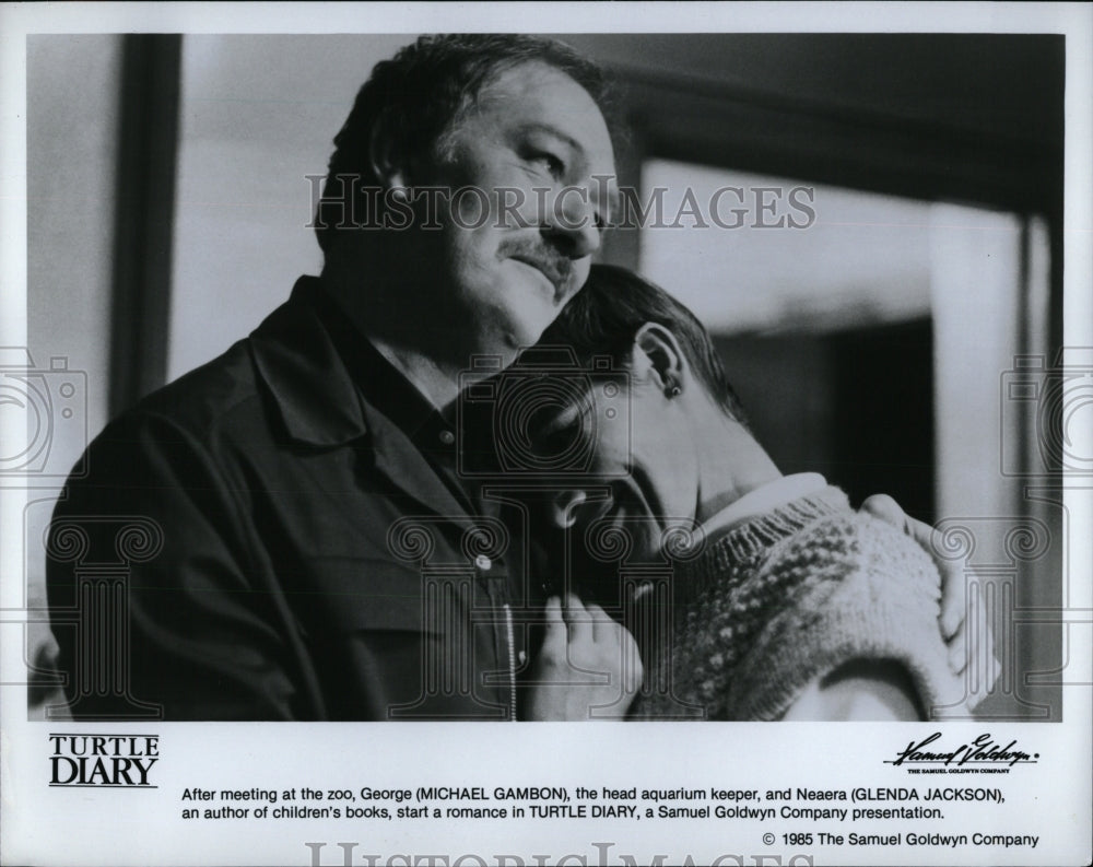 1986 Press Photo Actors Michael Gambon Glenda Jackson - RRW93465 - Historic Images