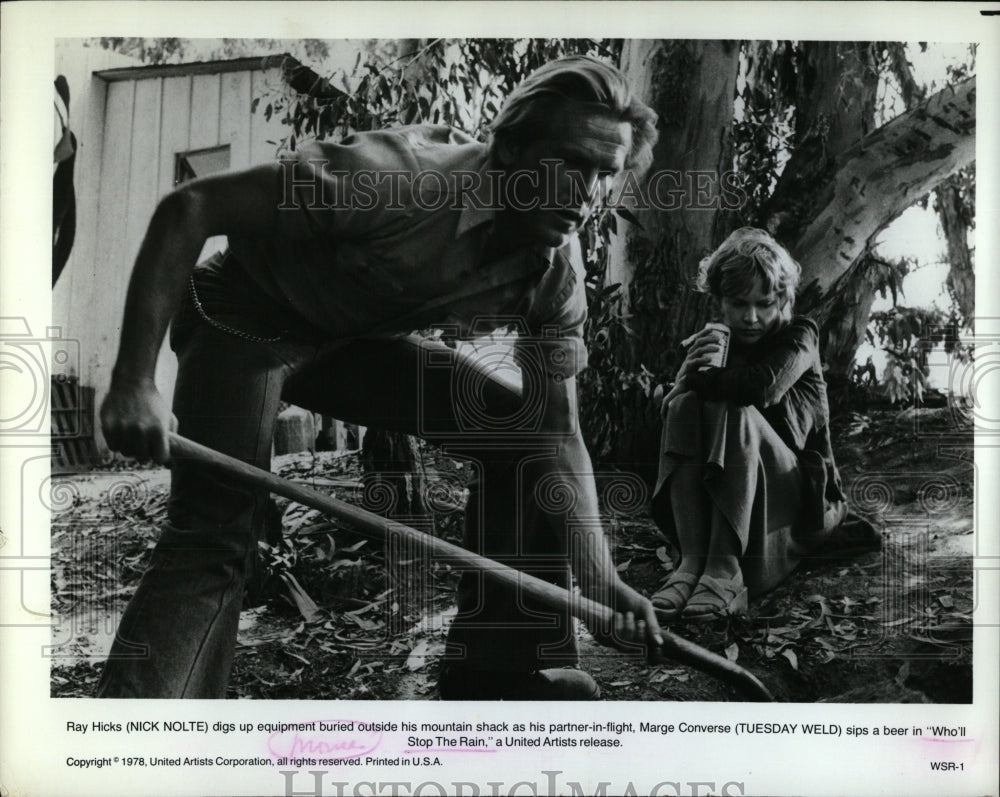 1978 Press Photo Nick Nolte Tuesday Weld Film Actors - RRW93475 - Historic Images