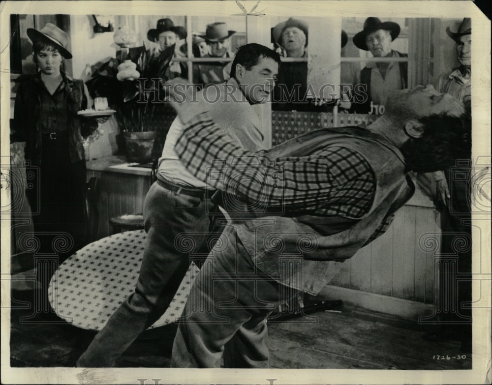 1958 Press Photo Sheepman Glenn Ford - RRW93625 - Historic Images