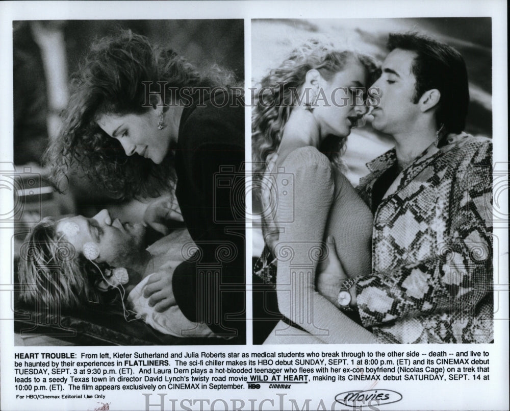 Press Photo Kiefer Sutherland Julia Roberts Flatliners - RRW93665 - Historic Images