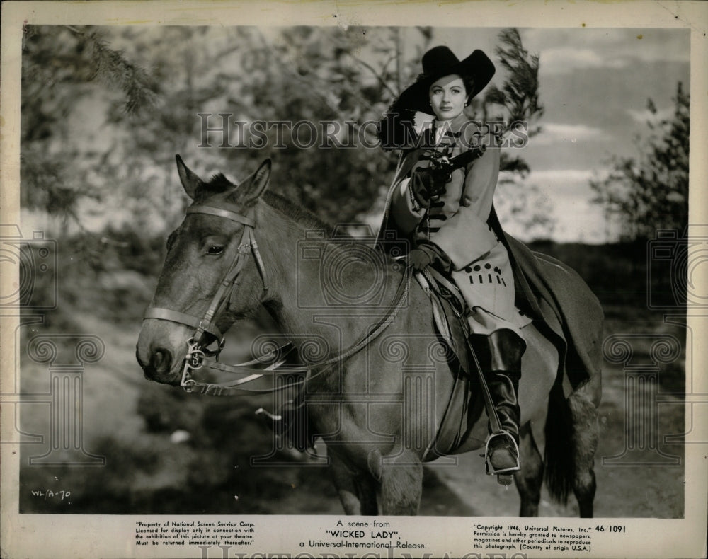 1946 Press Photo A Scene From &quot;Wicked Lady&quot; - RRW93673 - Historic Images