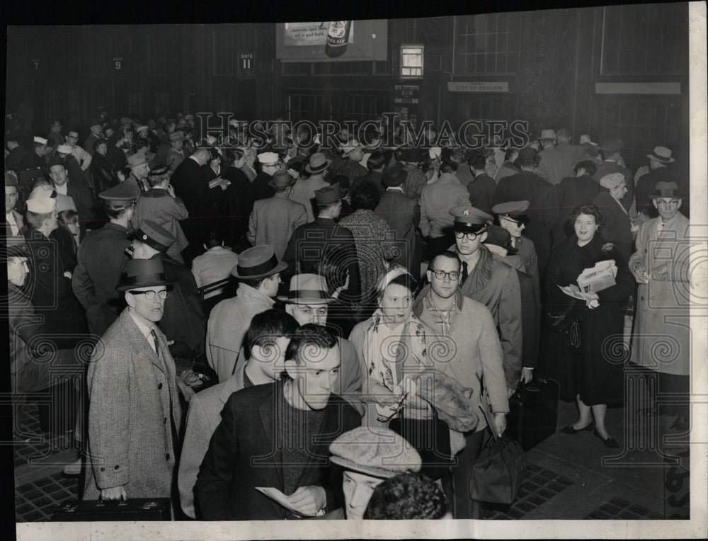 1958 Press Photo Union Station Rail Terminals Scene - RRW93891 - Historic Images