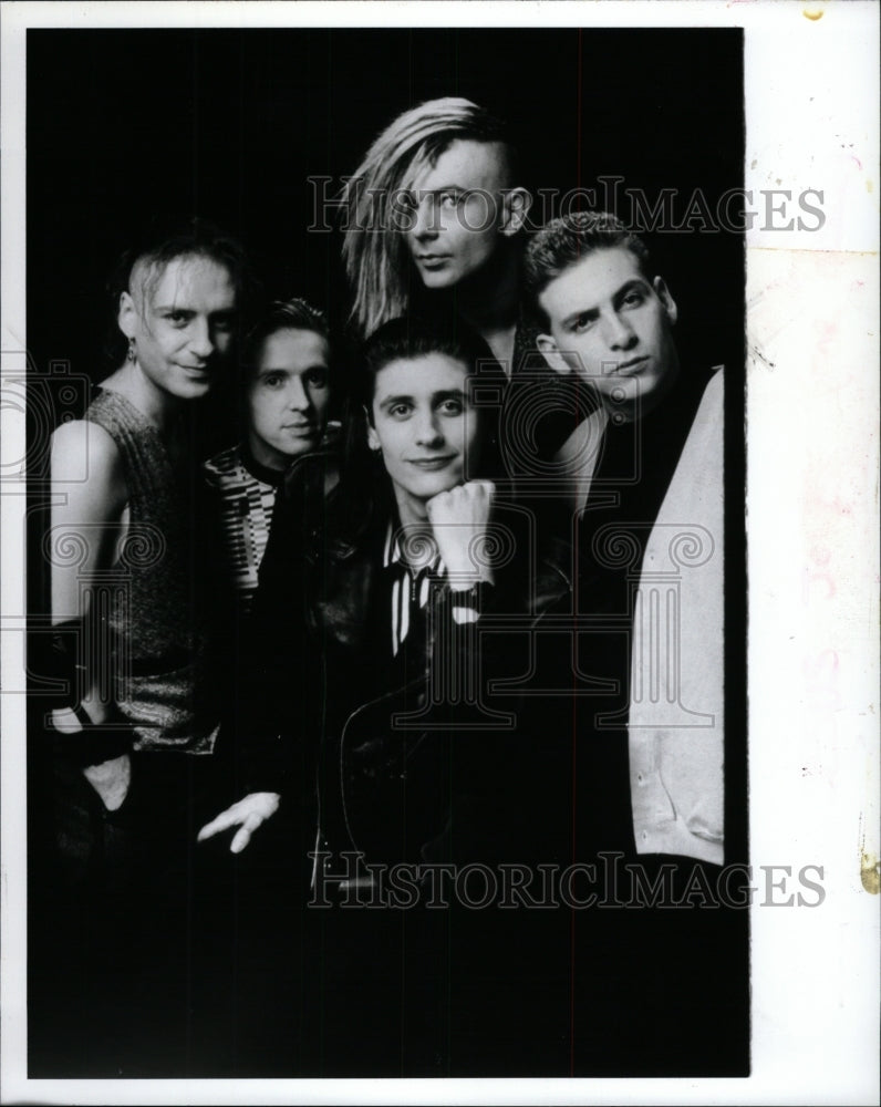 1991 Press Photo Jesus Jones Rock Jazz Band Britain - RRW94119 - Historic Images