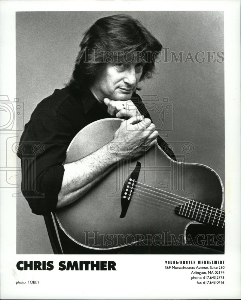 1993 Press Photo American Folk Singer Chris Smither - RRW94505 - Historic Images