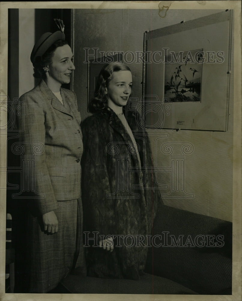 1947 Press Photo Yate Smith Marjorie Socialist Detroit - RRW94511 - Historic Images