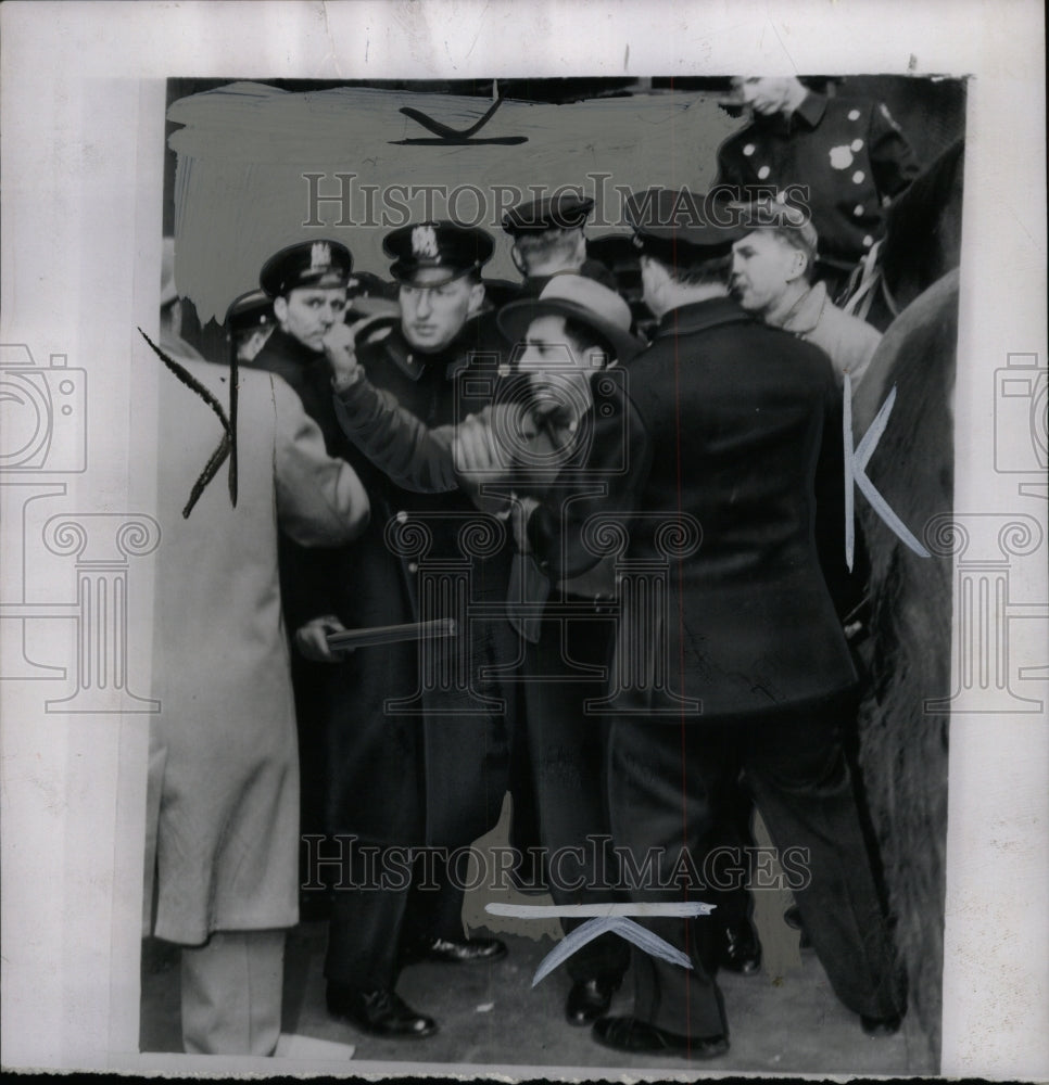 1954 Press Photo Seamen Strike New York Port - RRW94565 - Historic Images