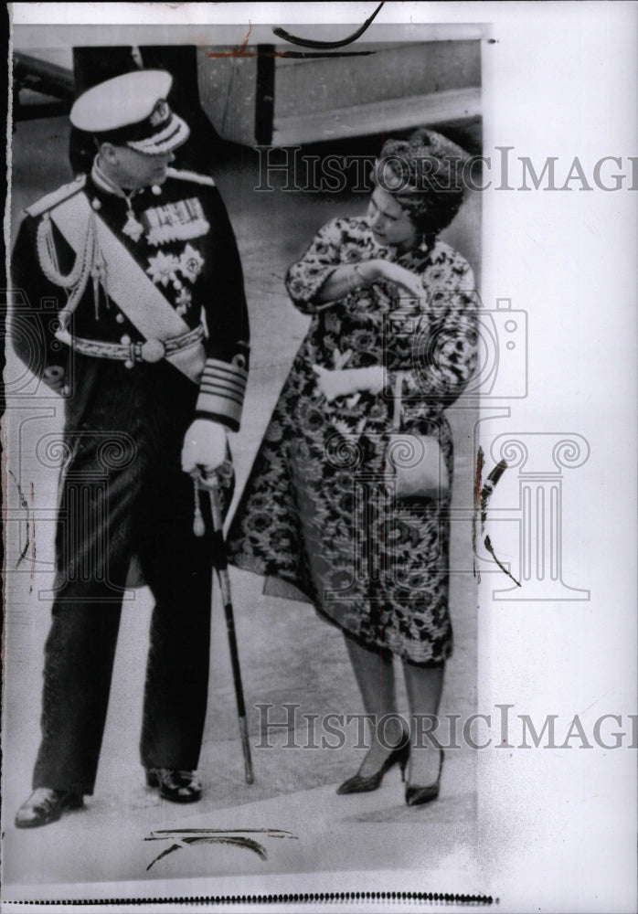 1963 Press Photo Queen Frederika Prince Philip London - RRW94885 - Historic Images