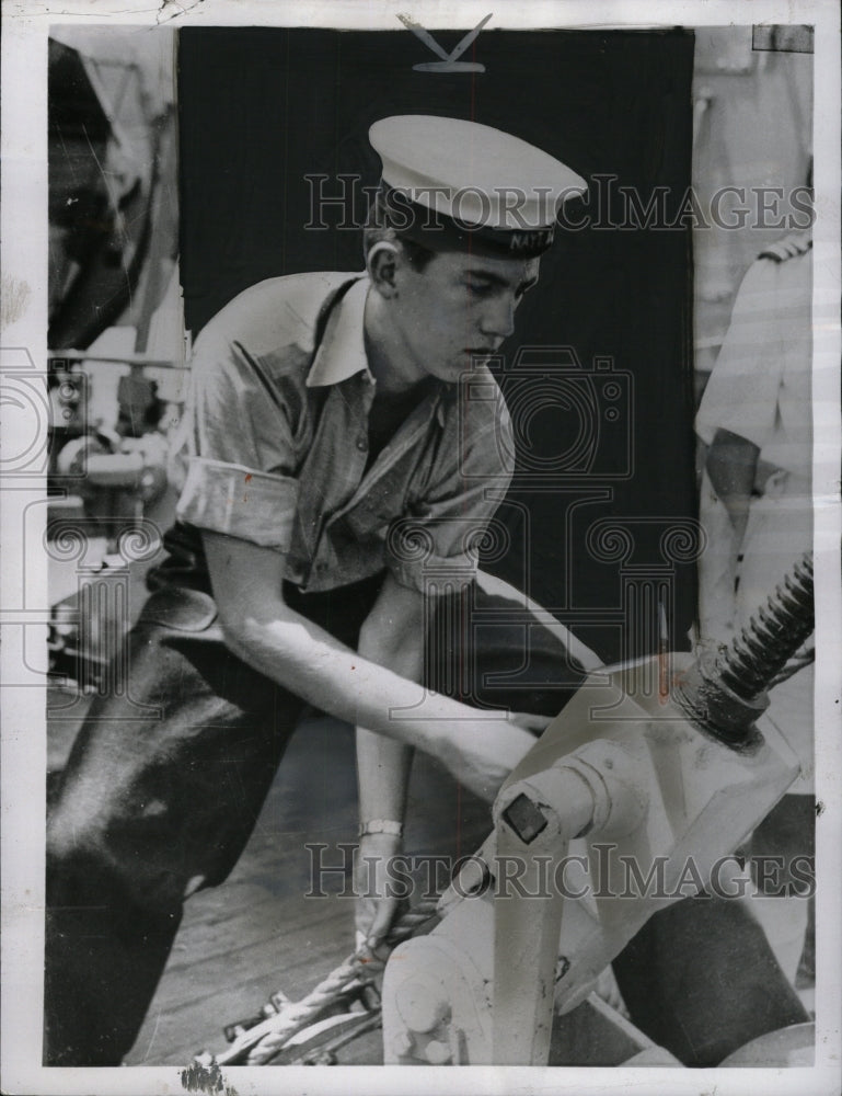 1956 Press Photo Athens Crown Prince Constantine Greece - RRW94899 - Historic Images