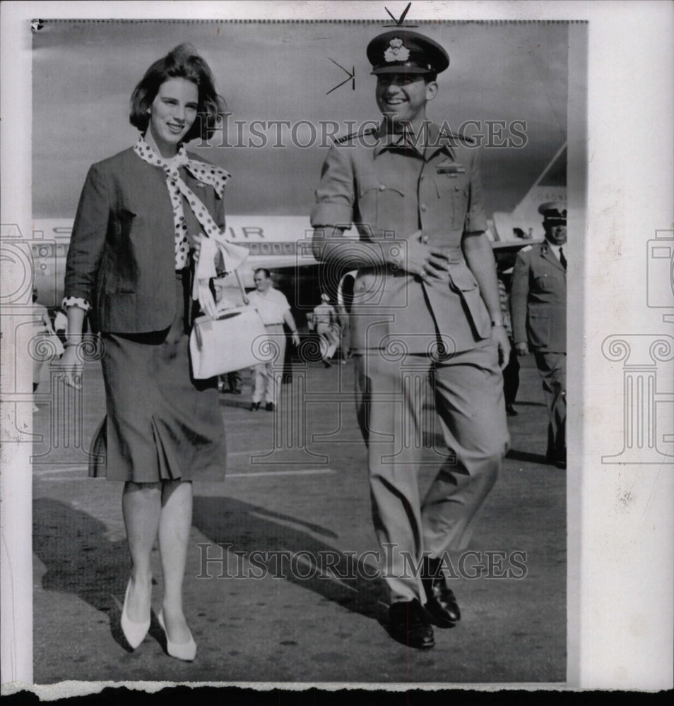 1964 Press Photo Princess Anne King Paul regent Greece - RRW94905 - Historic Images