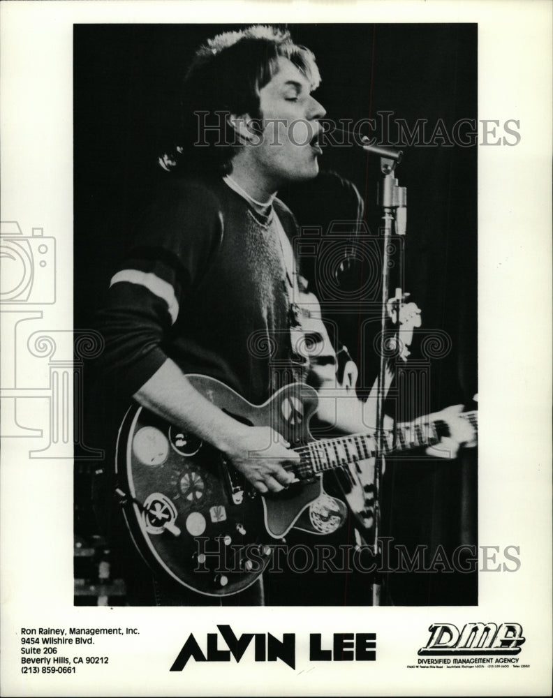 1988 Press Photo Alvin Lee Entertainer Guitarist - RRW94967 - Historic Images