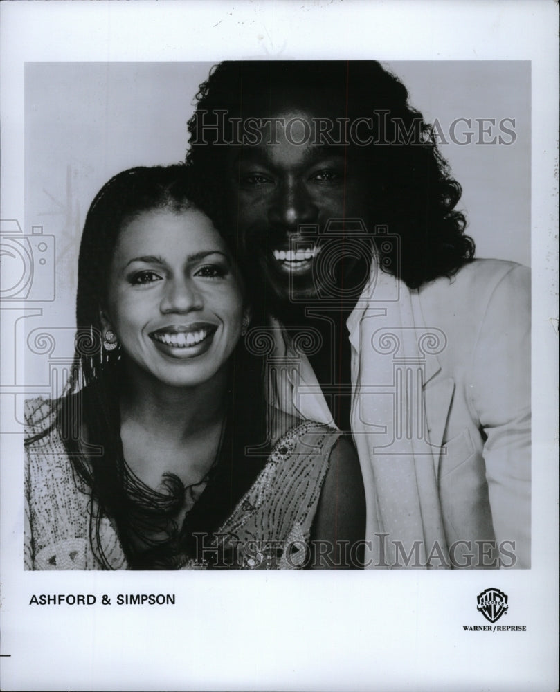 1982 Press Photo Ashford Simpson Singers Songwriters - RRW95045 - Historic Images