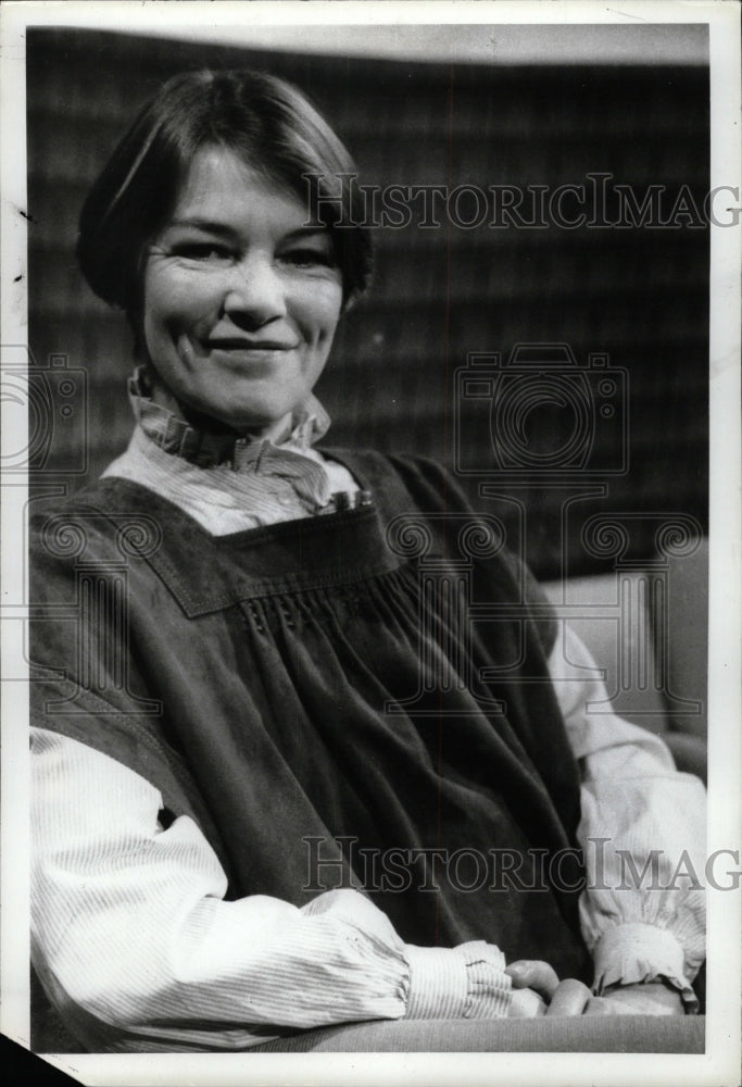 1985 Press Photo Actress Glenda Jackson - RRW95091 - Historic Images