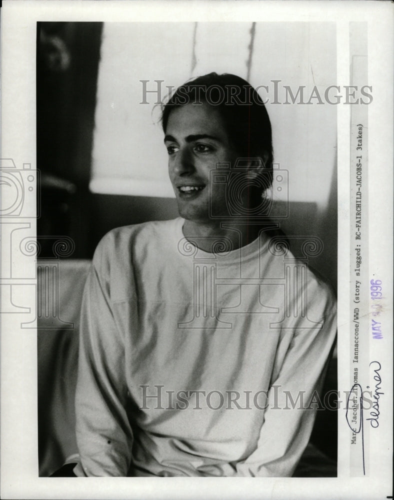 1990 Press Photo Marc Jacobs Fashion Designer - RRW95179 - Historic Images