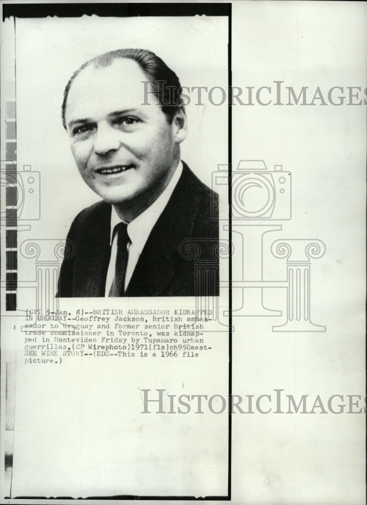 1966 Press Photo Geoffrey Jackson British Ambassador - RRW95211 - Historic Images