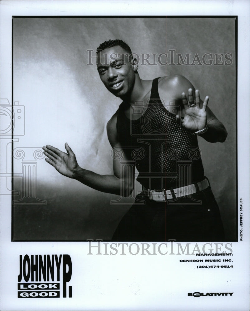 1993 Press Photo Singer Johnny P Look Good - RRW95231 - Historic Images