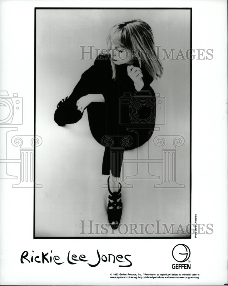 1996 Press Photo Rickie Lee Jones vocalist musician RB - RRW95245 - Historic Images