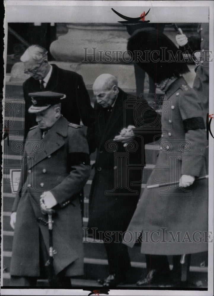 1965 Press Photo Sir Winston Churchill Wartime Colleagu - RRW95281 - Historic Images