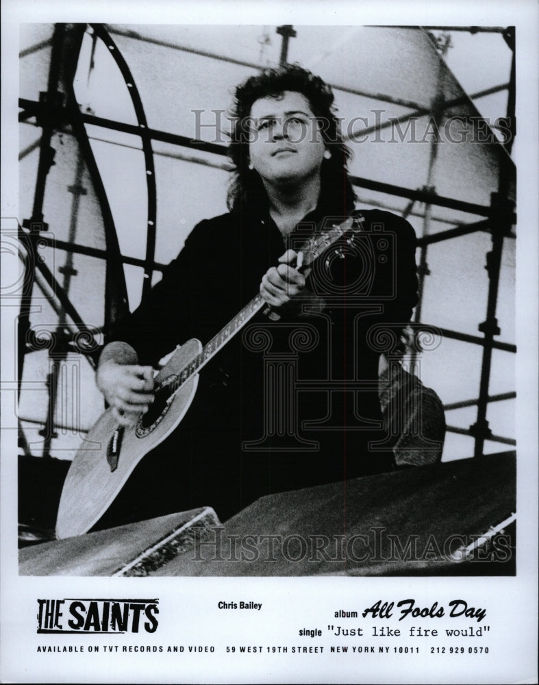 1988 Press Photo Singer Chris Bailey - RRW95329 - Historic Images