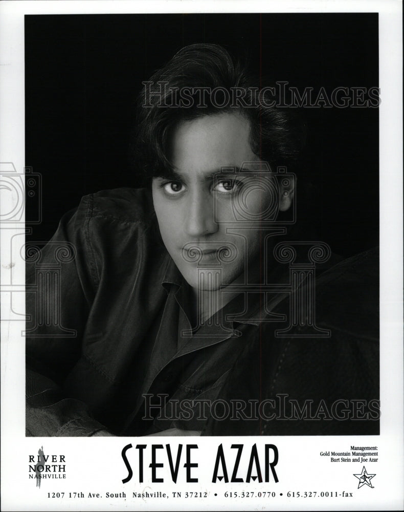 1996 Press Photo Singer Steve Azar - RRW95337 - Historic Images