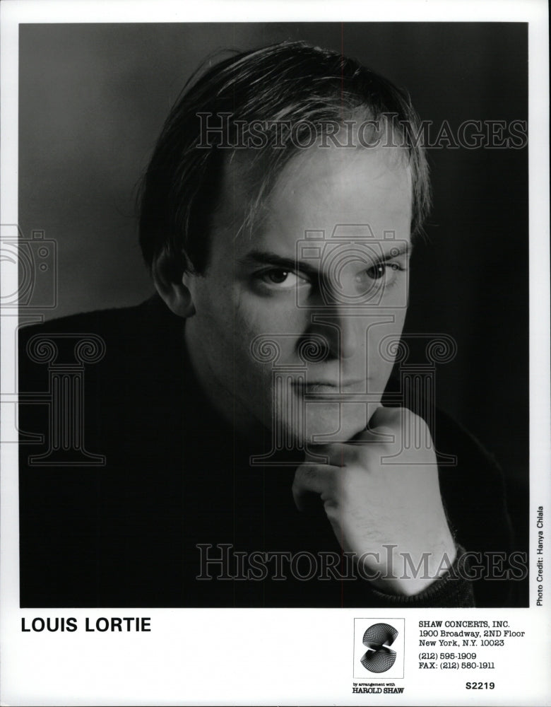 1995 Press Photo Louis Lortie Canadian Pianist - RRW95365 - Historic Images