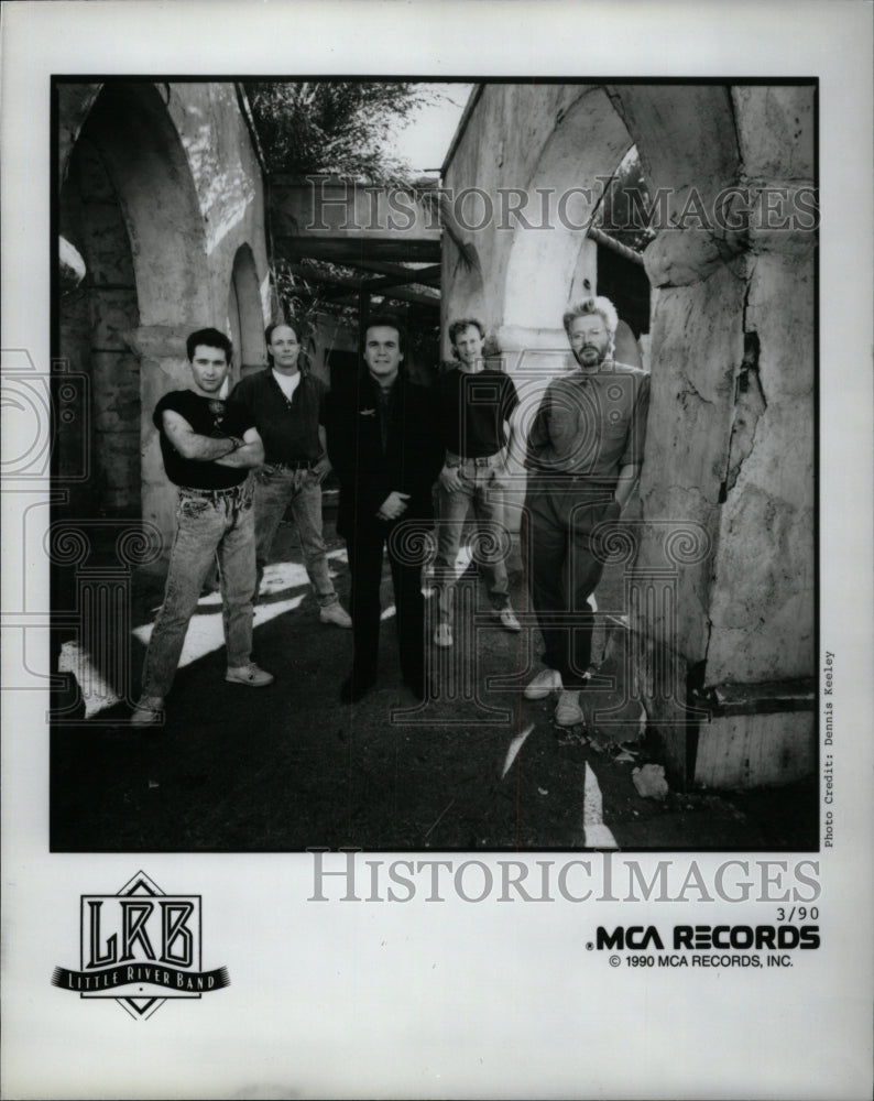 1991 Press Photo Little River Band Australian Rock Band - RRW95479 - Historic Images