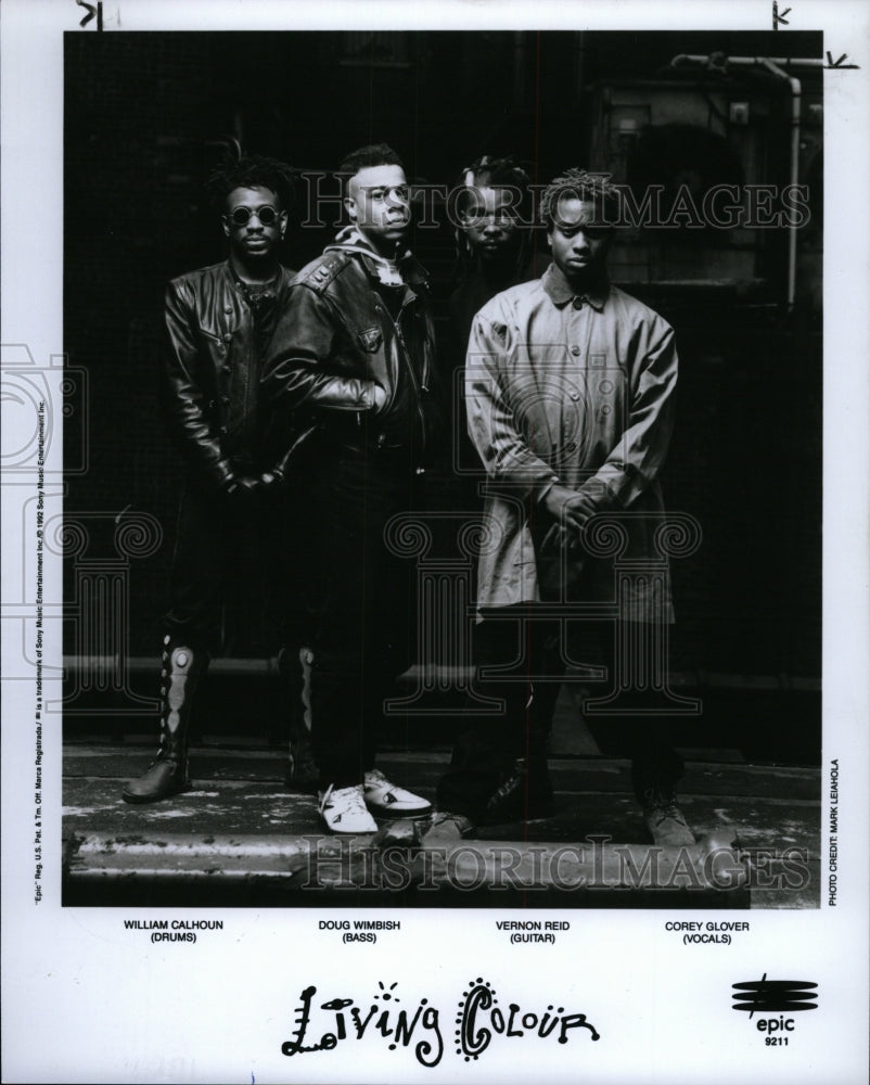 1999 Press Photo Living Colour American Rock Band. - RRW95535 - Historic Images