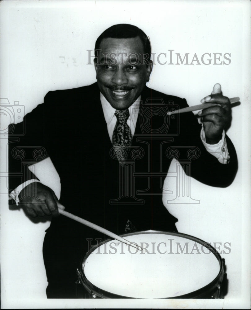 1972 Press Photo James Charles Heard swing bop Blue - RRW95551 - Historic Images