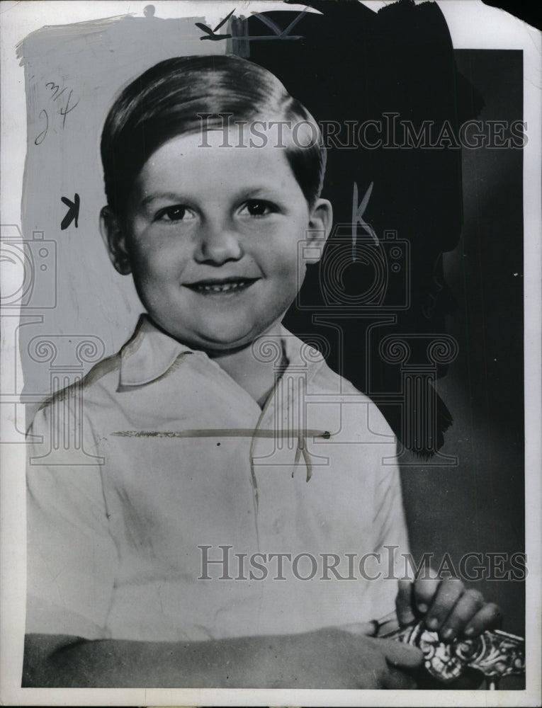 1947 Press Photo Prince Constautine Greece Son King Pau - RRW95749 - Historic Images