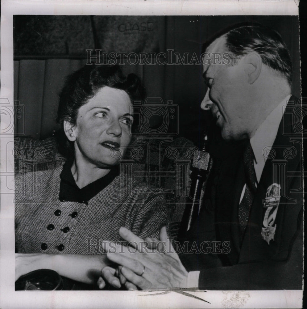 1952 Press Photo Walter P Reuther labor Union Leader - RRW95977 - Historic Images