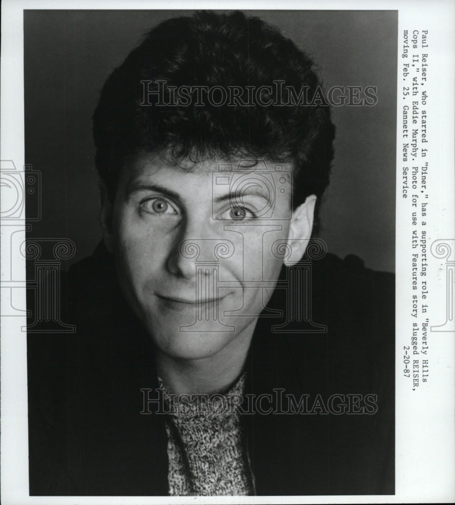 1987 Press Photo Paul Reiser American Actor - RRW96021 - Historic Images