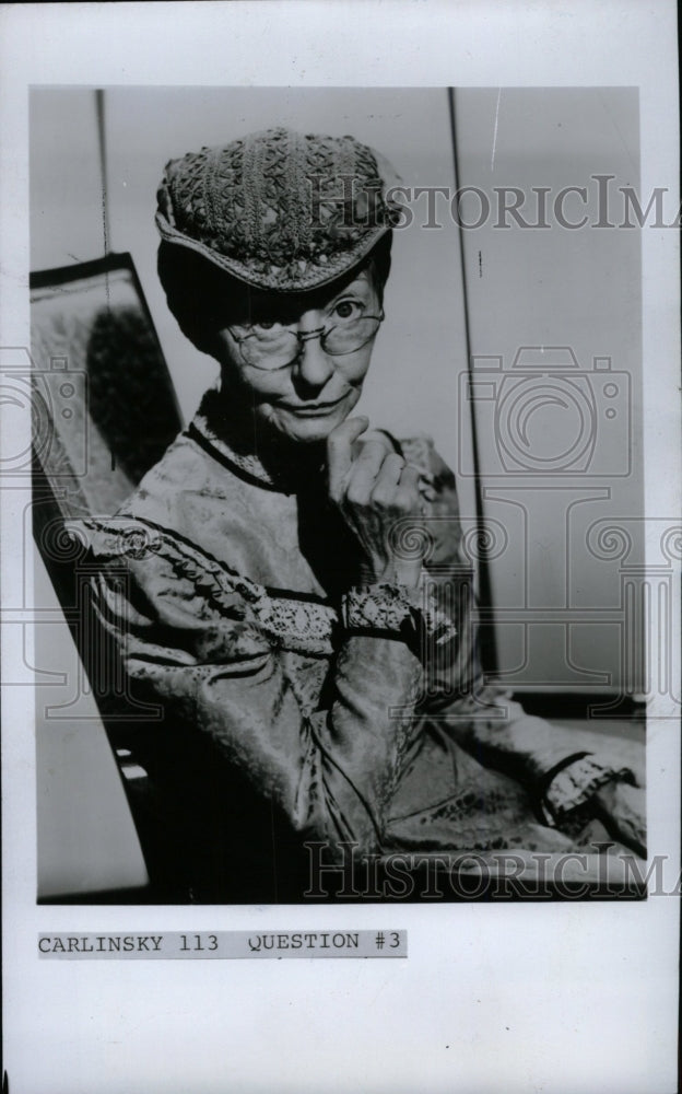 1978 Press Photo Irene Ryan Beverly Hillbillies Granny - RRW96055 - Historic Images