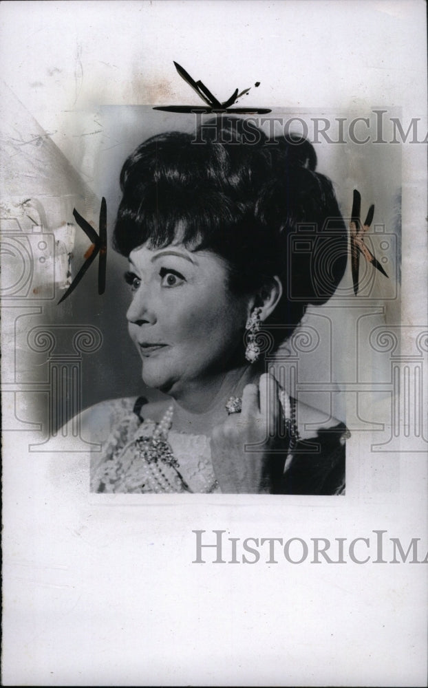 1967 Press Photo Lynn Bari (Movie Actress) - RRW96065 - Historic Images