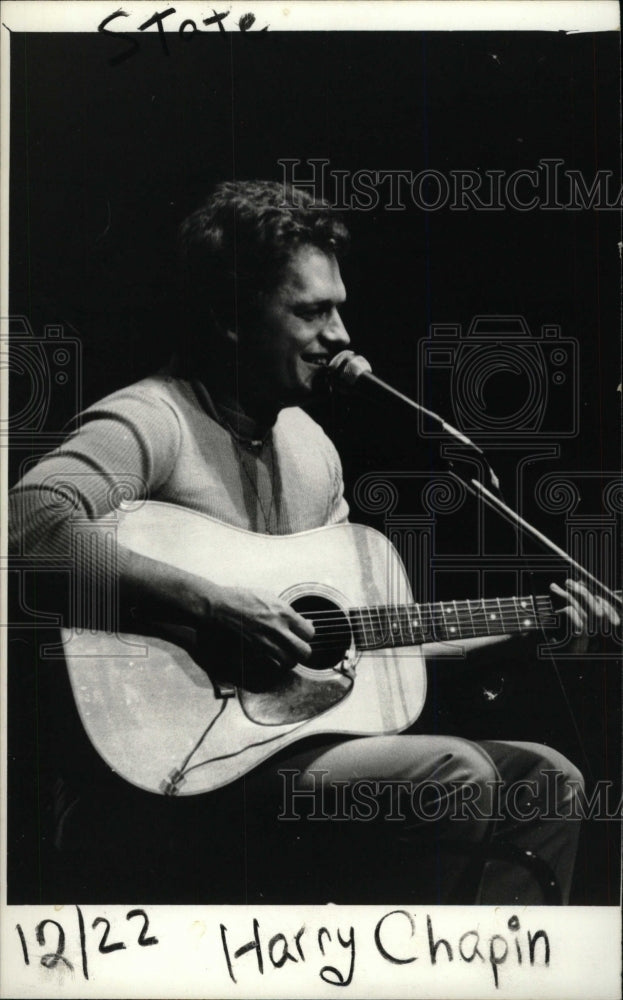 1979 Press Photo Harry Chapin American Singer - RRW96119 - Historic Images