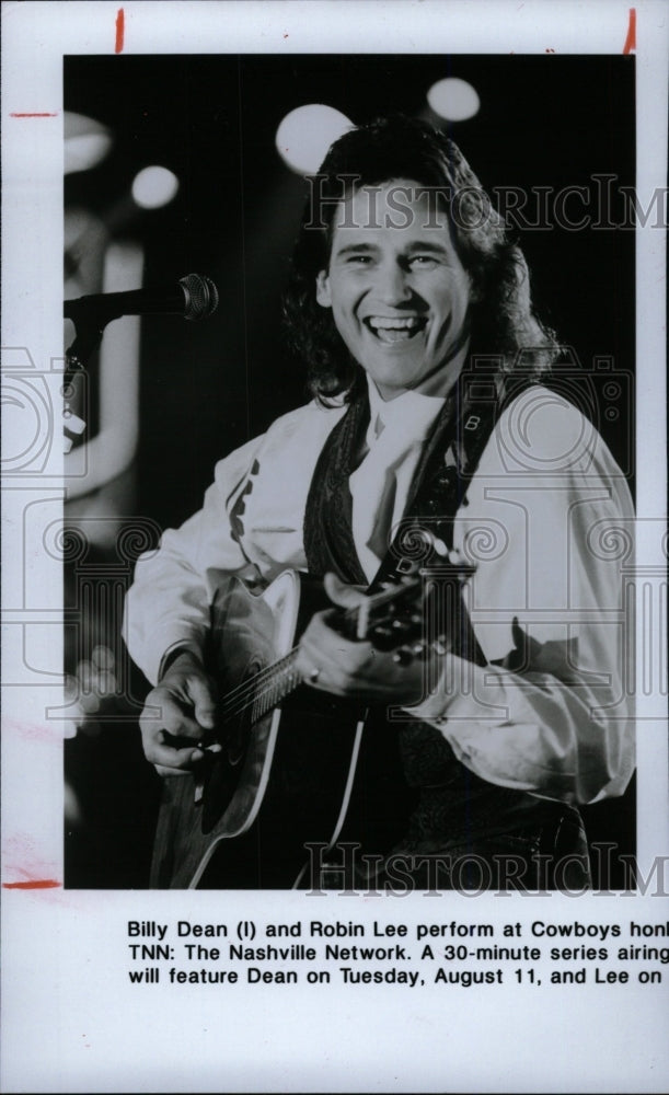 1993 Press Photo Billy Dean - RRW96135 - Historic Images