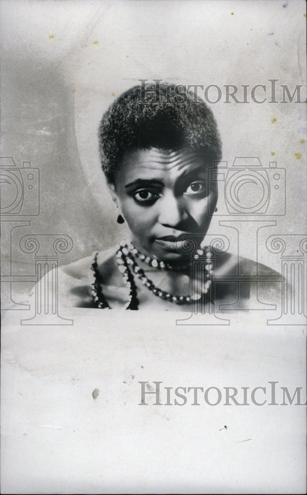 1964 Press Photo Miriam Makeba South African Singer - RRW96267 - Historic Images