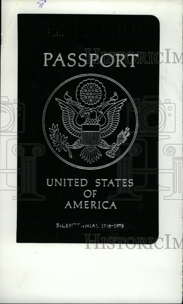 1980 Press Photo United States of America Passport - RRW96437 - Historic Images