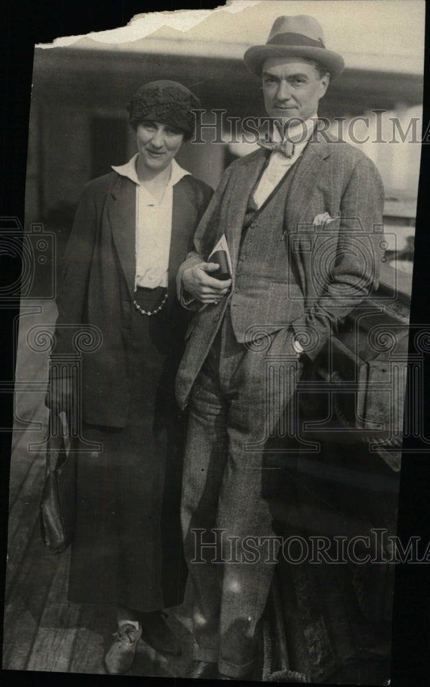 1924 Press Photo John Drinkwater divorce Kathleen star - RRW96577 - Historic Images