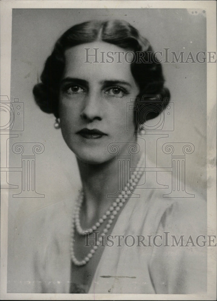 1941 Press Photo Croatia Princess Irene Spoleto Duchess - RRW96763 - Historic Images