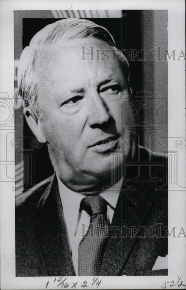 1970 Press Photo Edward Heath British Prime Minister - RRW96949 - Historic Images