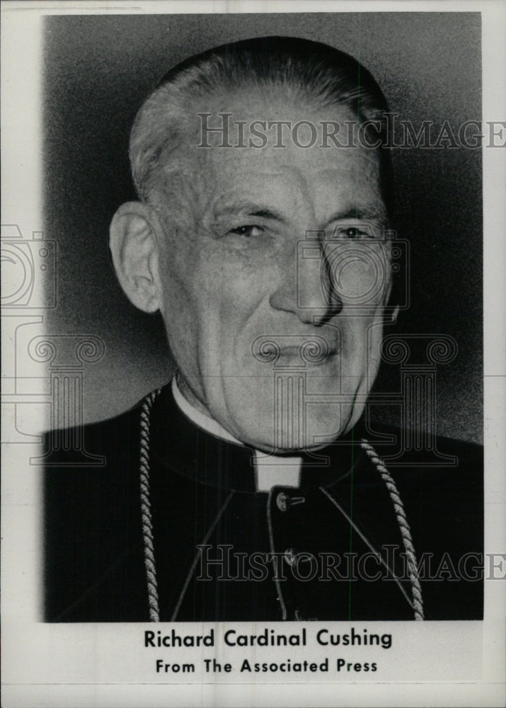 1964 Press Photo Richard Cardinal Cushing - RRW96999 - Historic Images