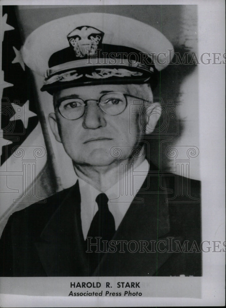 1944 Press Photo Harold Stark admiral US Navy - RRW97035 - Historic Images