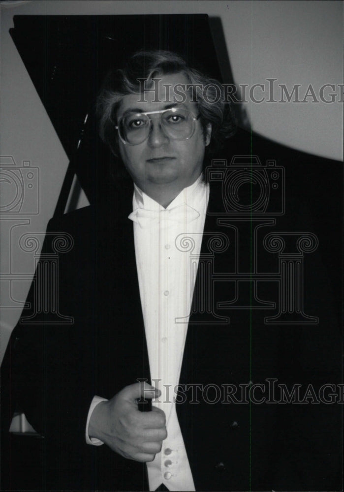 1990 Press Photo Gadislav Kovalsky pianist - RRW97045 - Historic Images