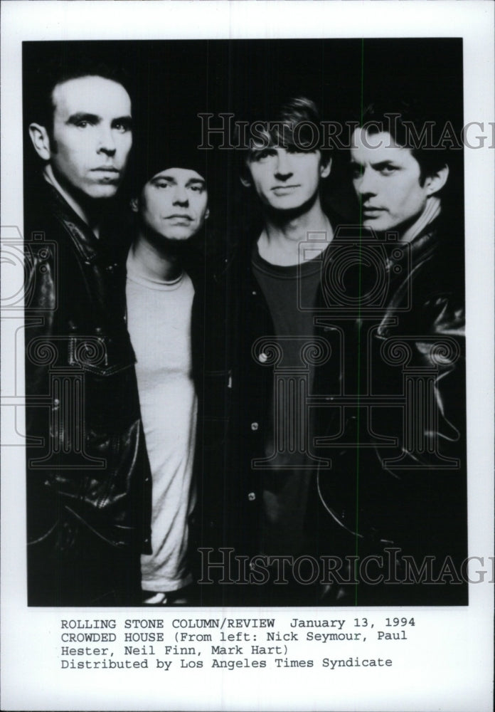 1994 Press Photo Crowded House band - RRW97149 - Historic Images