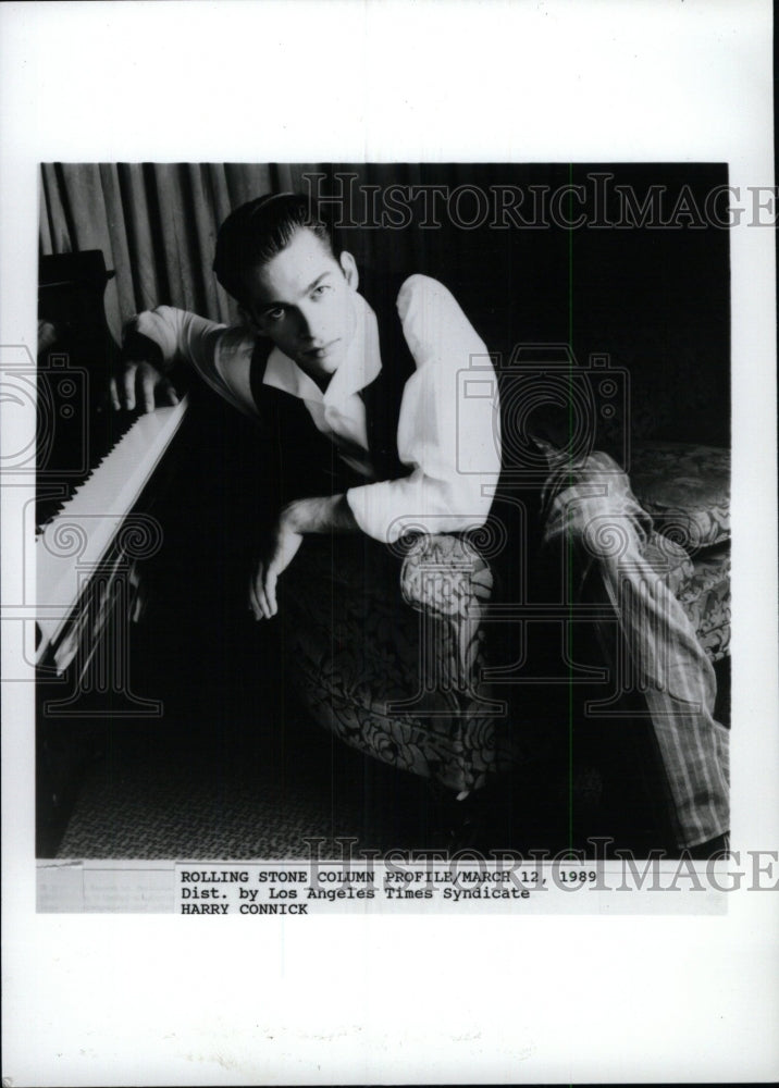 1989 Press Photo Harry Connick (Entertainer) - RRW97167 - Historic Images