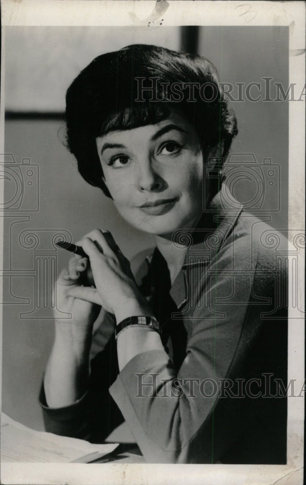 Press photo Jeanne Bal actress - RRW97187 - Historic Images