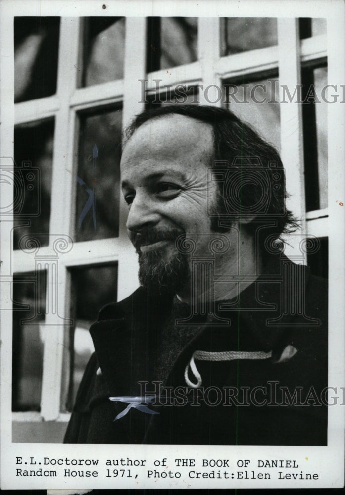 1971 Press Photo E L Doctorow Author The Book Daniel - RRW97189 - Historic Images