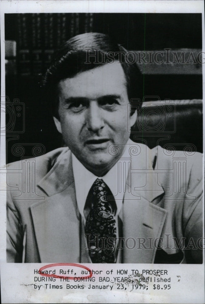 1979 Press Photo Howard Ruff American Finance Author - RRW97217 ...