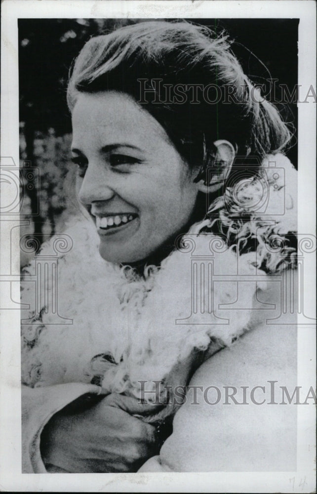 1973 Press Photo Trish Van Devere Film Actress Chicago - RRW97271 - Historic Images