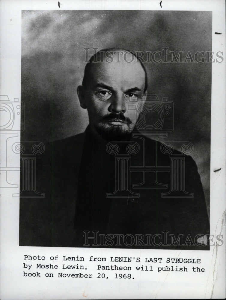 1991 Press Photo Lenin&#39;s Last Struggle Biography - RRW97393 - Historic Images