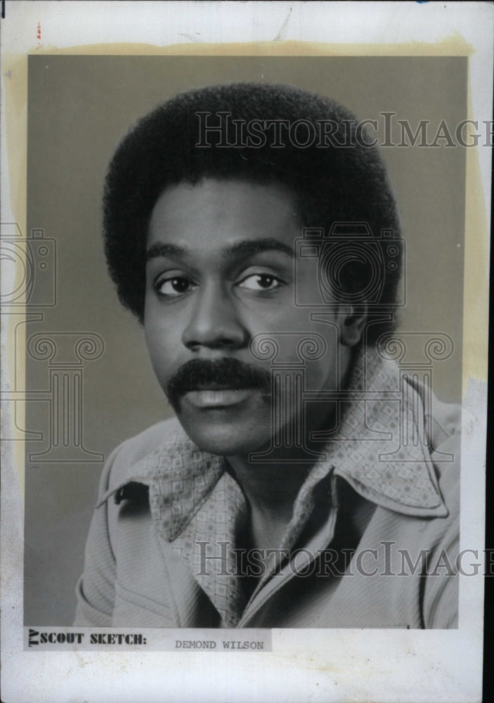 1973 Press Photo Demond Wilson Actor - RRW97435 - Historic Images